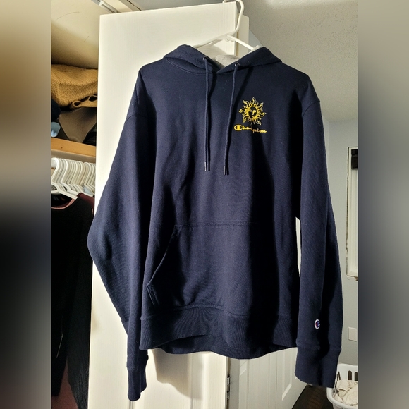 Sun logo Champion hoodie - Picture 2 of 2
